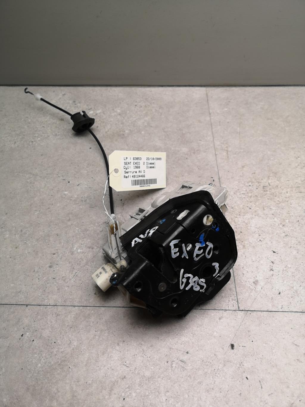 Serrure avant droit SEAT EXEO Diesel - 1