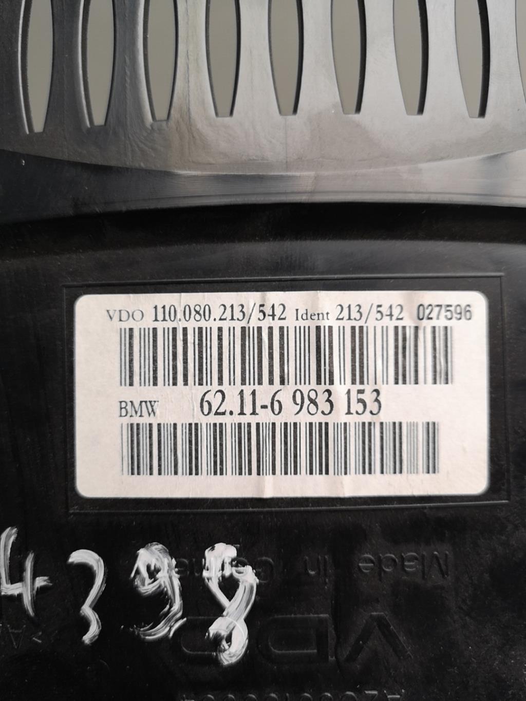 Compteur BMW SERIE 5 E60 PHASE 2 Diesel - 1