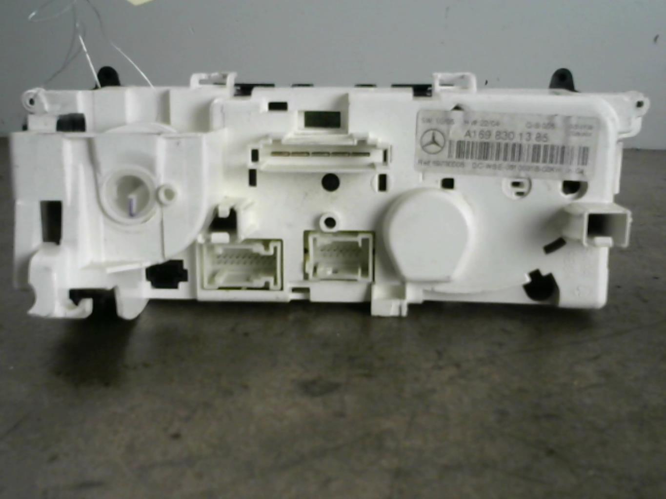Commande chauffage MERCEDES CLASSE A 169 PHASE 1 Diesel - 1