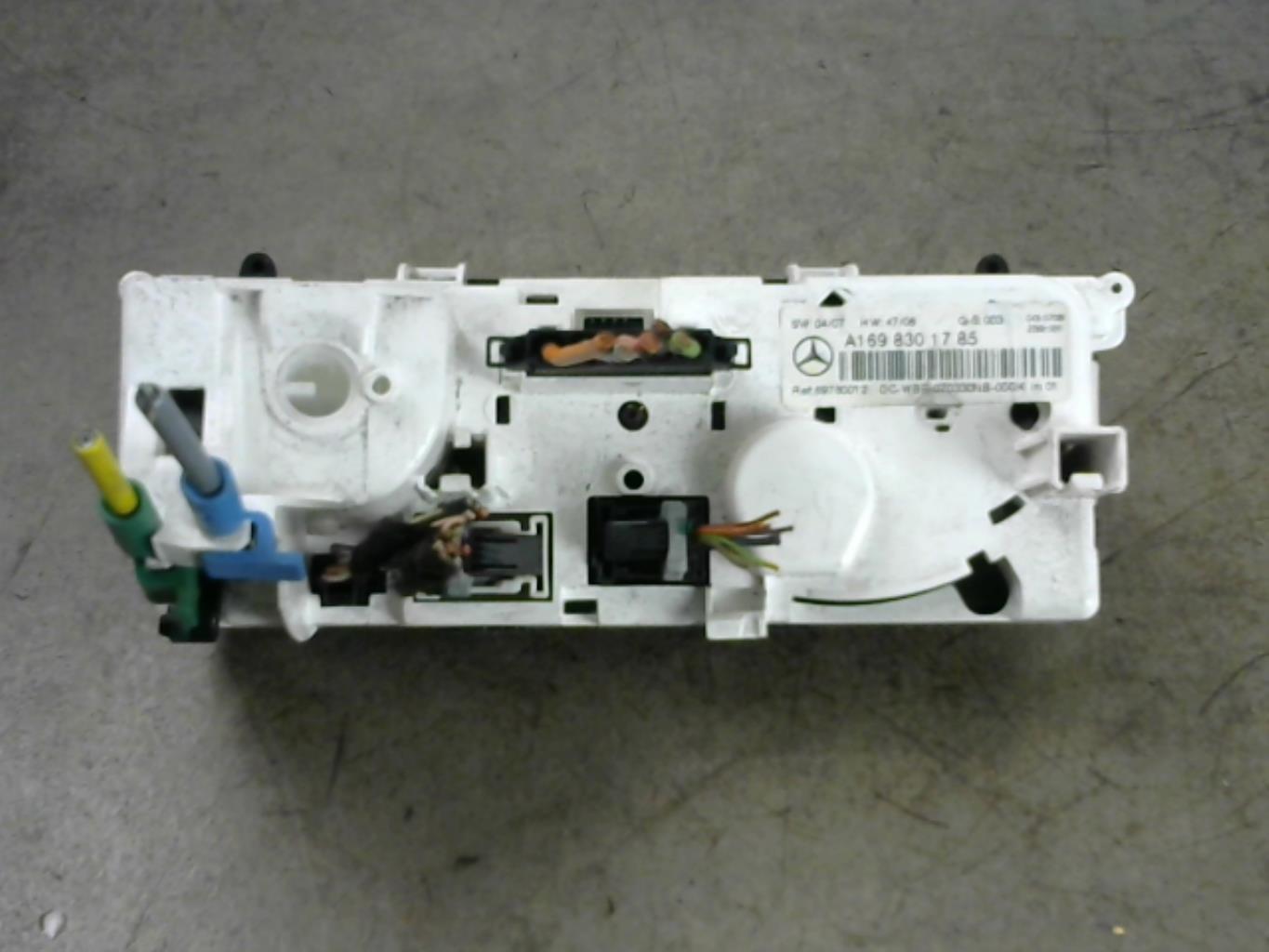 Commande chauffage MERCEDES CLASSE A 169 PHASE 1 Diesel - 1