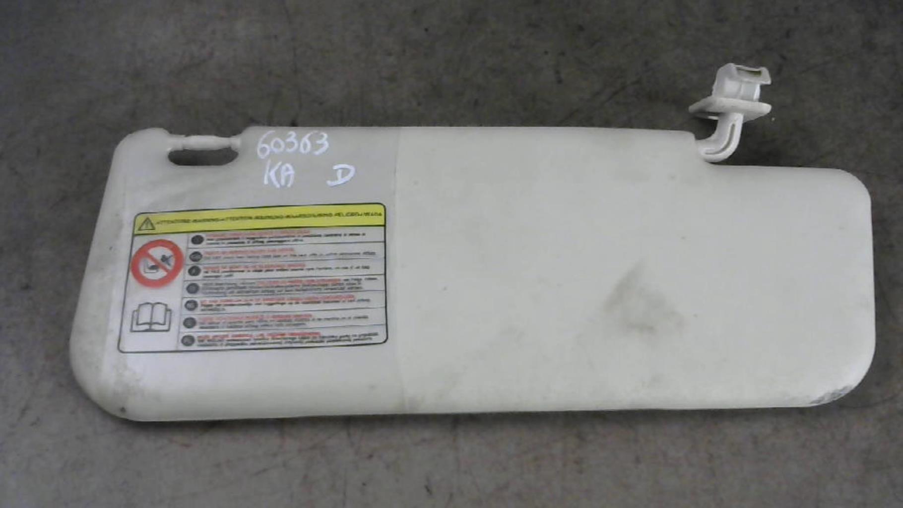 Visiera parasole destra FORD KA 2 PHASE 2 Diésel - 1