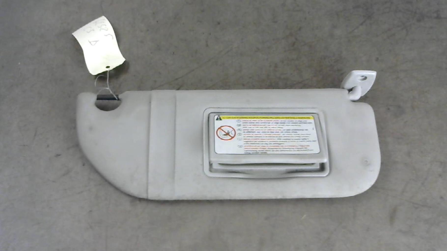 Visiera parasole destra CITROEN C3 PLURIEL PHASE 1 CABRIOLET Gasolina - 1