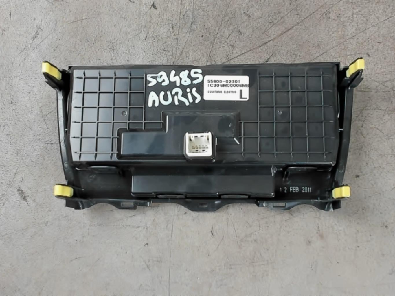 Commande chauffage TOYOTA AURIS 1 PHASE 2 Diesel - 1