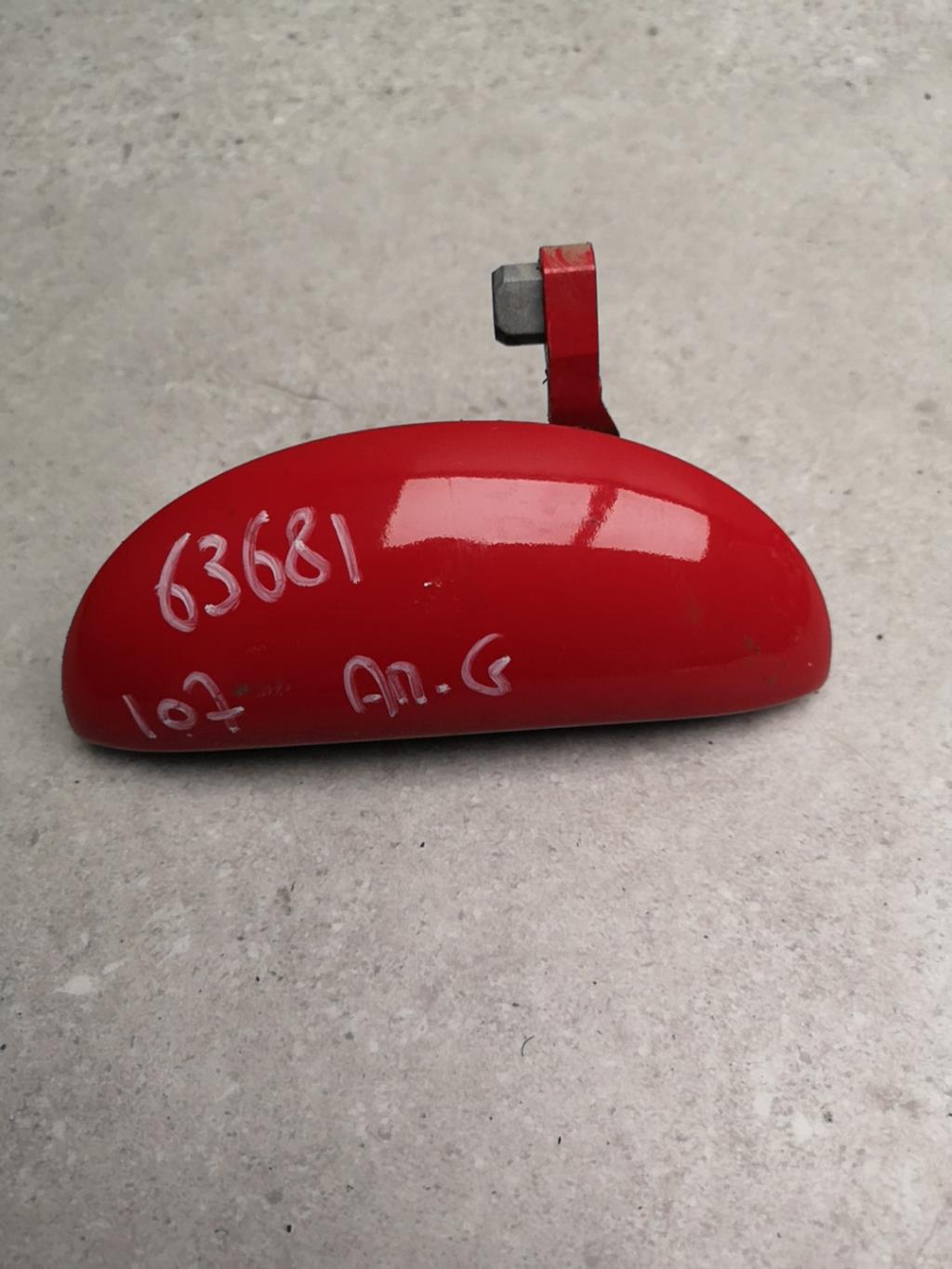 Maniglia portiera posteriore sinistra PEUGEOT 107 PHASE 2 Gasolina - 1