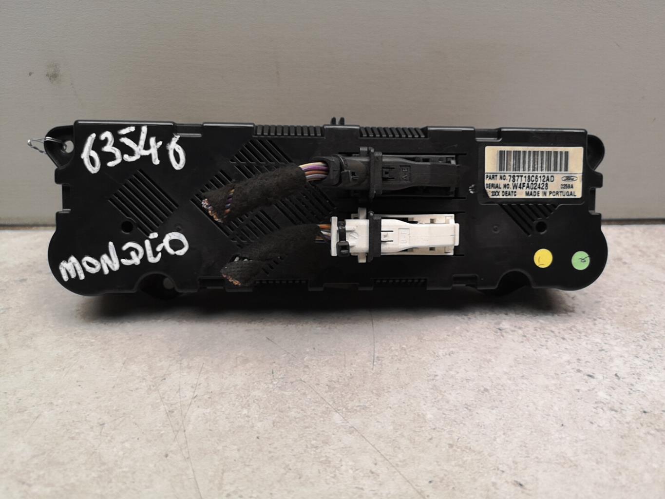 Commande chauffage FORD MONDEO 3 PHASE 1 Diesel - 1