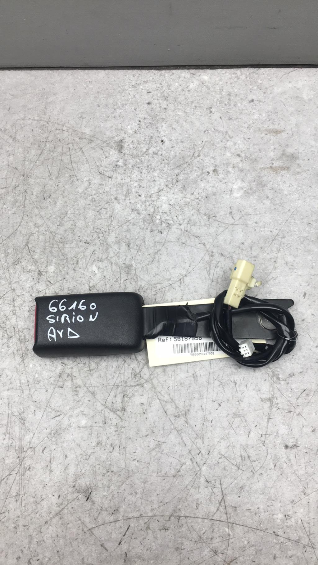 Aggancio cintura sicurezza anteriore destro DAIHATSU SIRION 2 Gasolina - 1