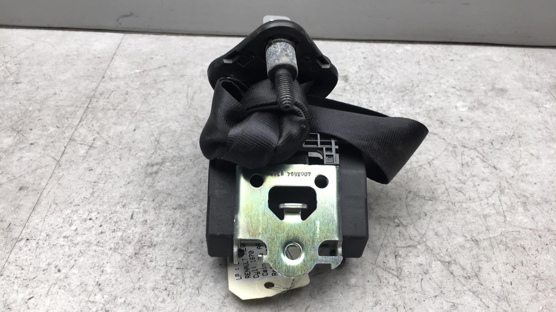 Cintura di sicurezza posteriore destra RENAULT MEGANE 3 PHASE 1 Diésel - 1