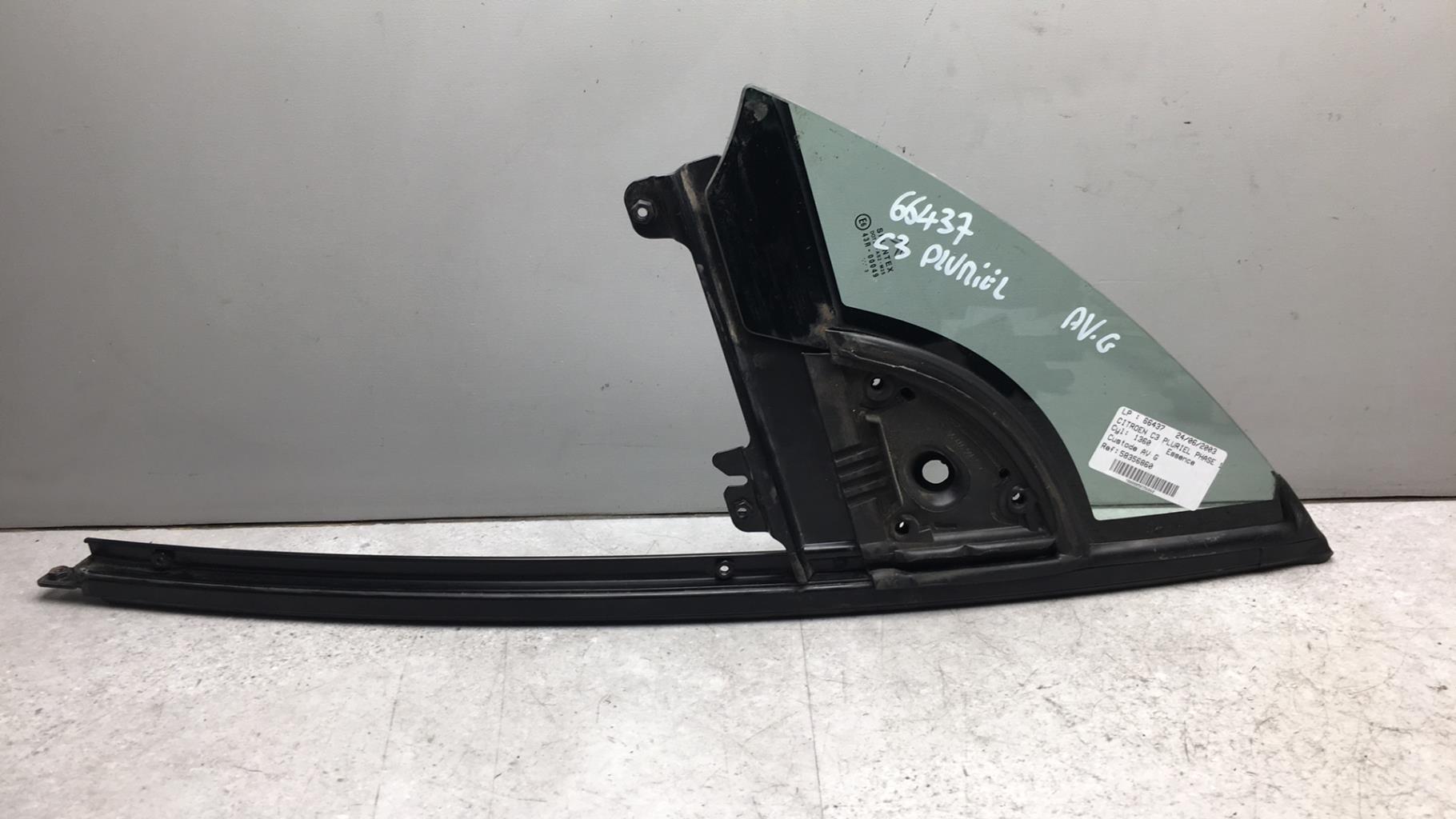 Vetro laterale fisso anteriore sinistra (portiera) CITROEN C3 PLURIEL PHASE 1 CABRIOLET Gasolina - 1