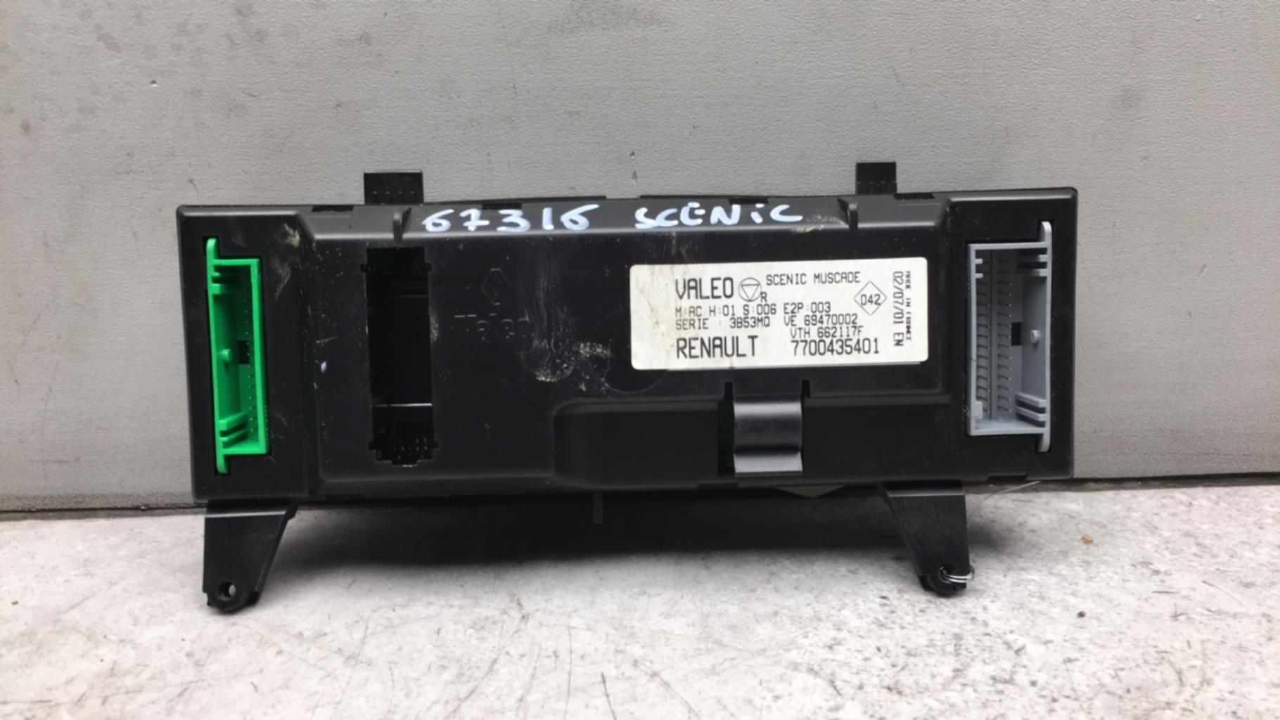Commande chauffage RENAULT SCENIC 1 PHASE 2  - 1