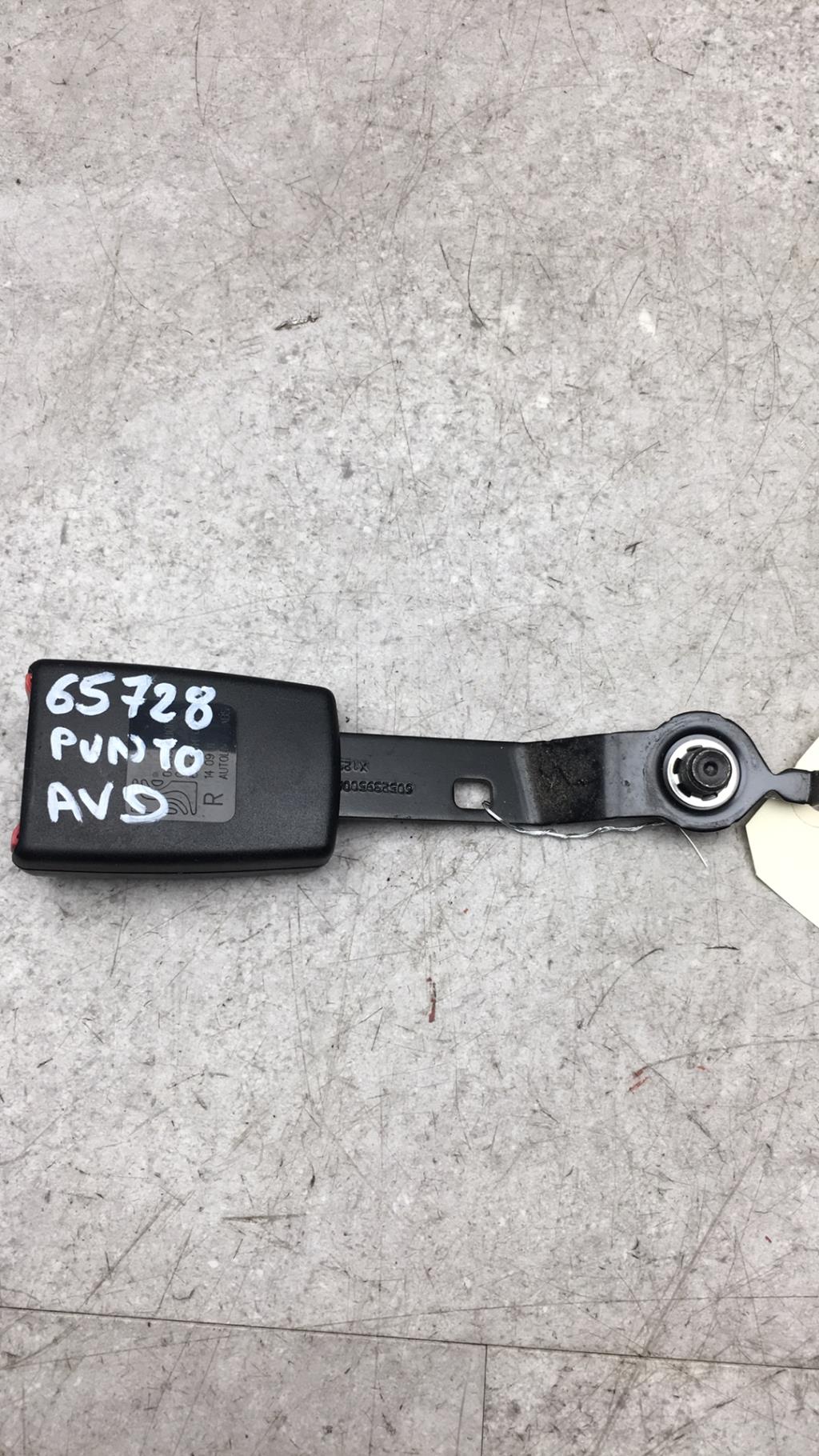 Aggancio cintura sicurezza anteriore destro FIAT PUNTO EVO 3  - 1