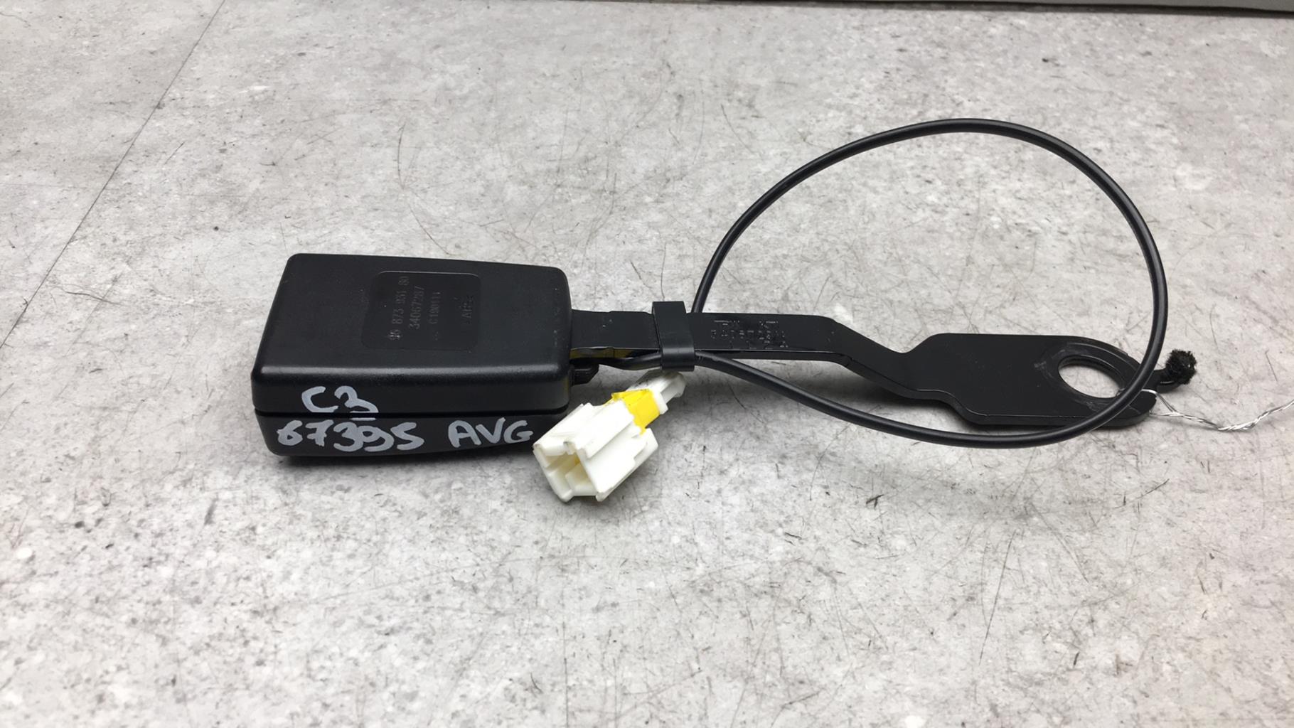 Aggancio cintura sicurezza anteriore sinistro CITROEN C3 2 PHASE 1 Gasolina - 1