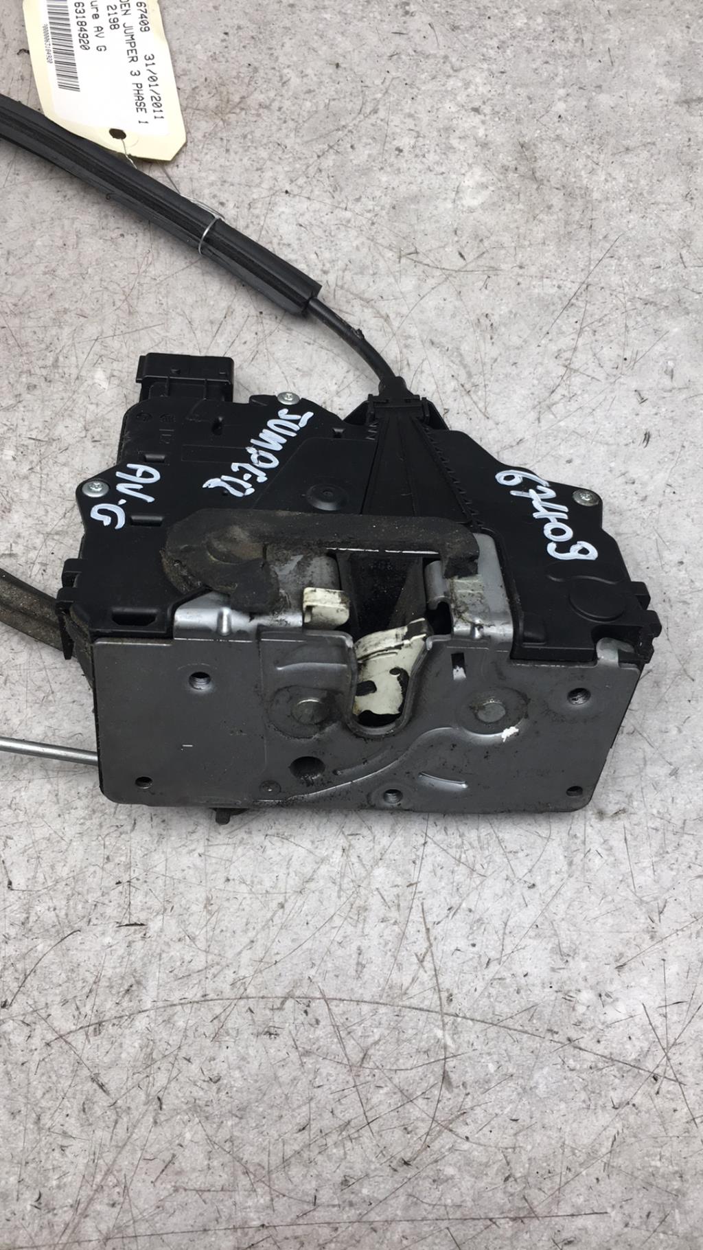 Serratura anteriore sinistra CITROEN JUMPER 3 PHASE 1  - 1
