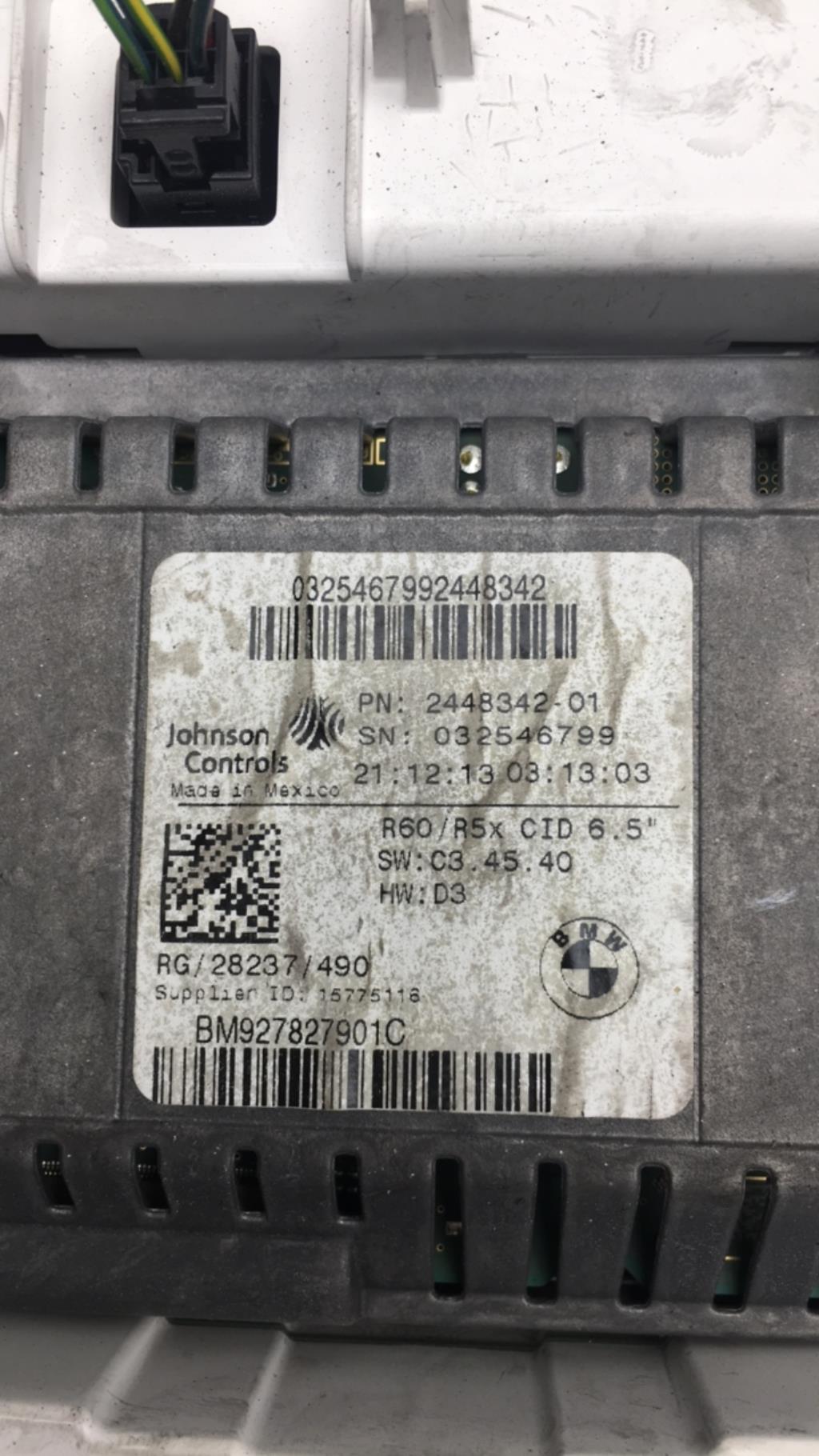 Compteur MINI MINI 2 R60 COUNTRYMAN BREAK Diesel - 1