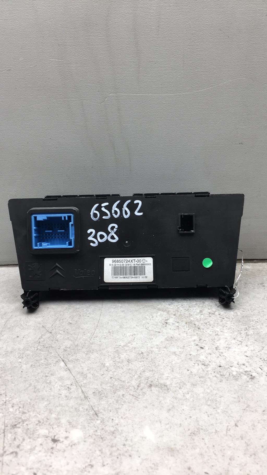 Commande chauffage PEUGEOT 308 1 PHASE 1 Essence - 1