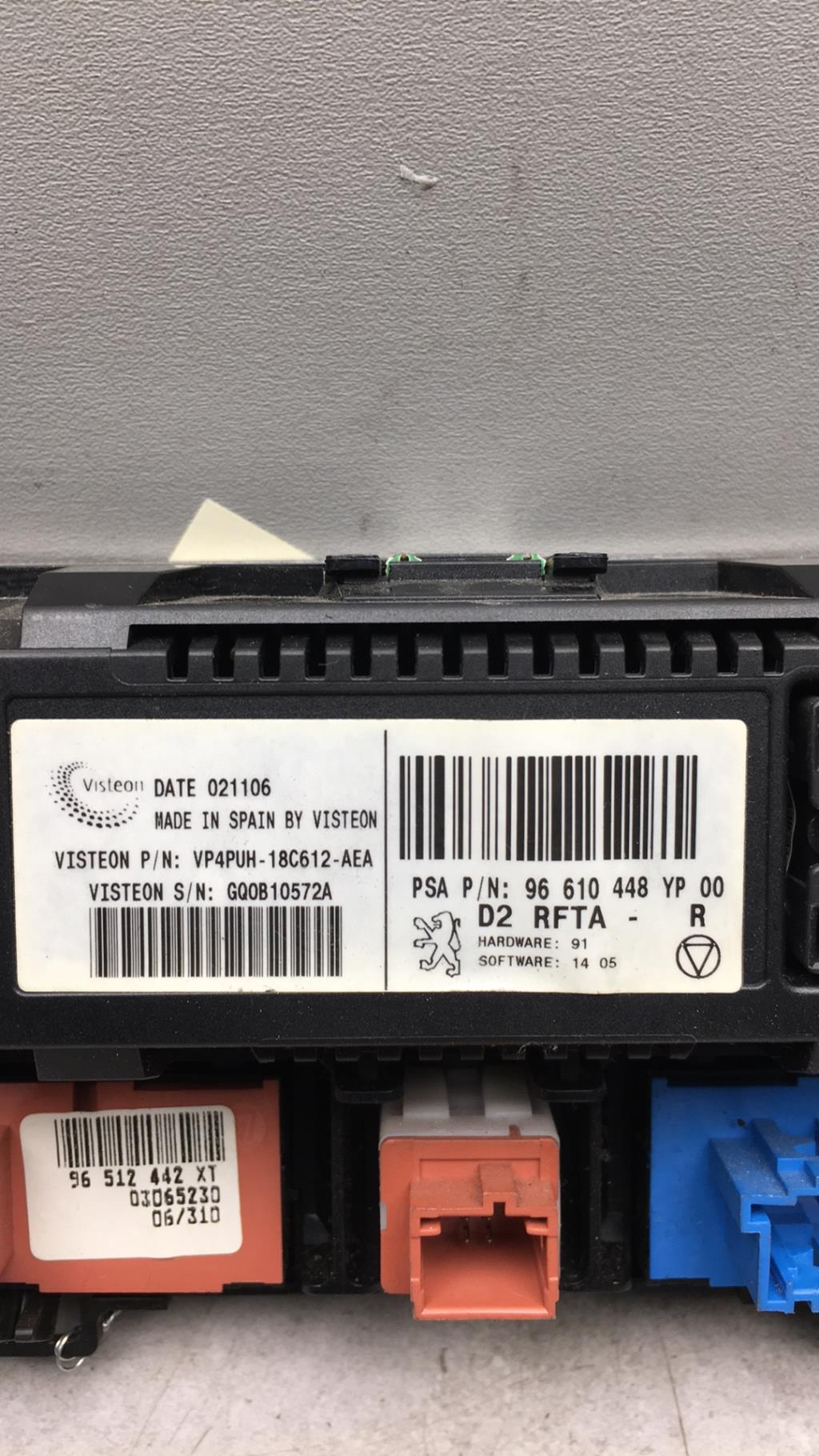 Commande chauffage PEUGEOT 407 PHASE 1 Diesel - 1
