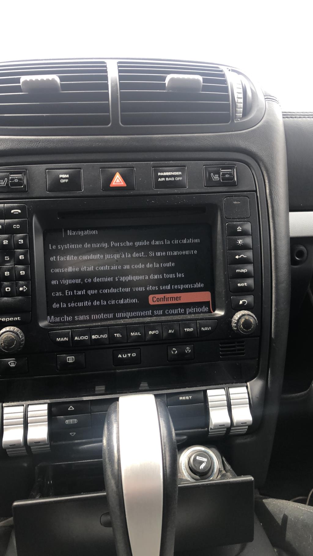 Commande chauffage PORSCHE CAYENNE 1 PHASE 2 Essence - 1
