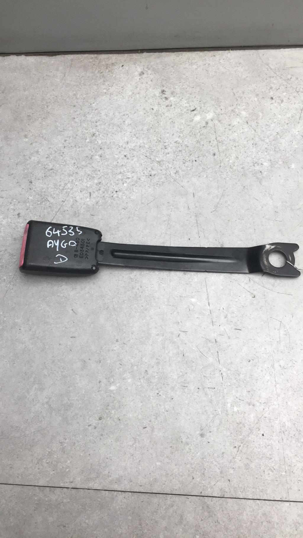 Aggancio cintura sicurezza anteriore destro TOYOTA AYGO 1 PHASE 1 Gasolina - 1