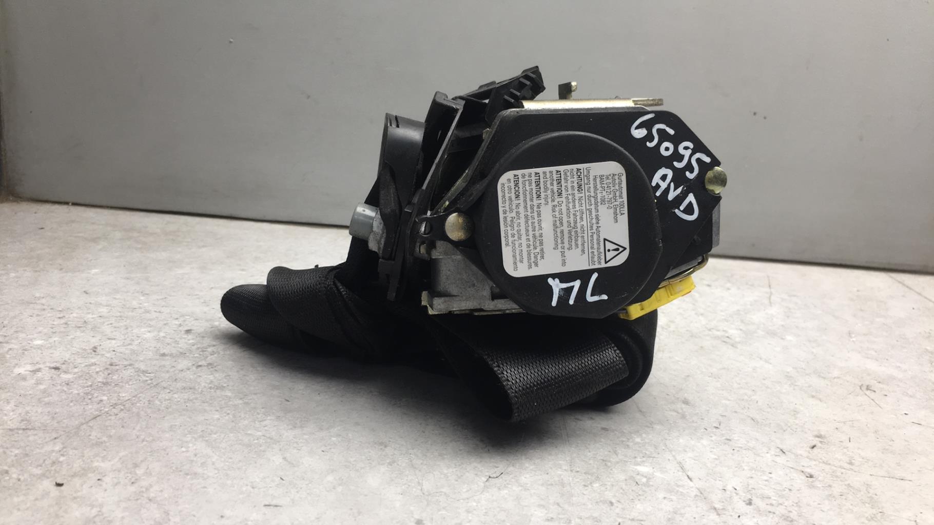 Cintura di sicurezza anteriore destra MERCEDES CLASSE M 164 PHASE 1 Diésel - 1