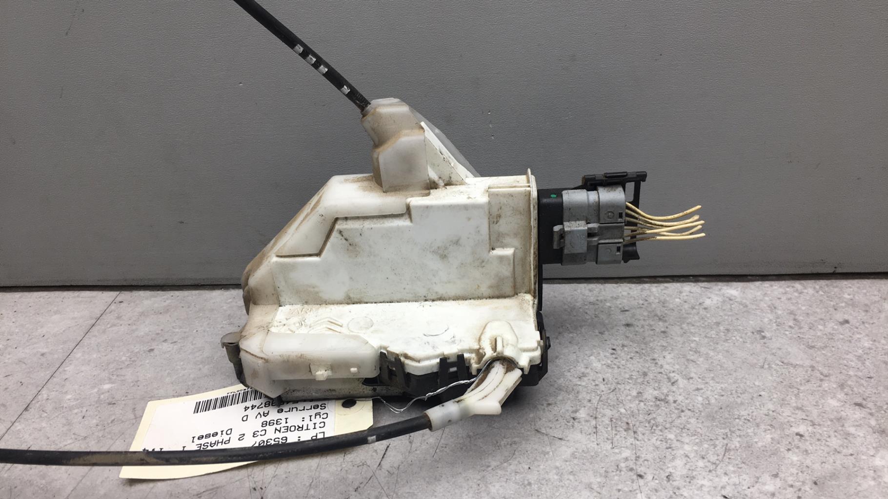 Serrure avant droit CITROEN C3 2 PHASE 1 Diesel - 1