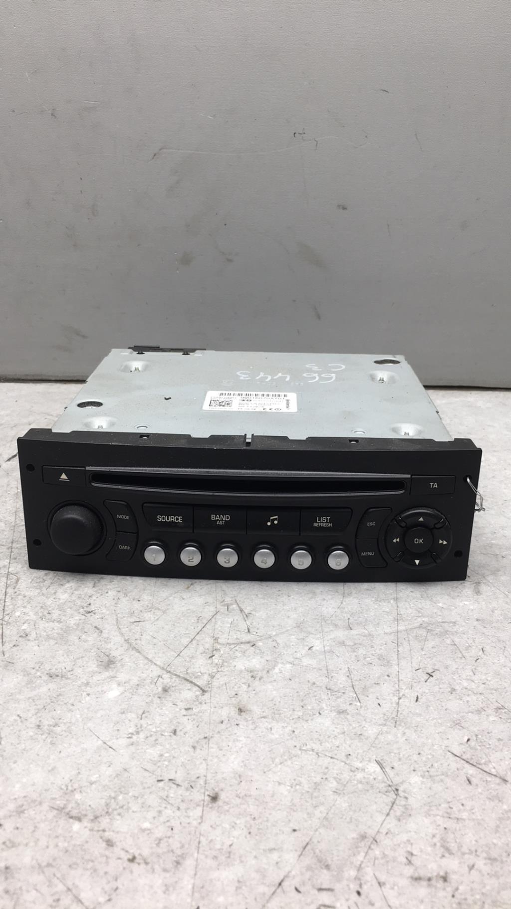 Autoradio originale CITROEN C3 2 PHASE 1  - 1