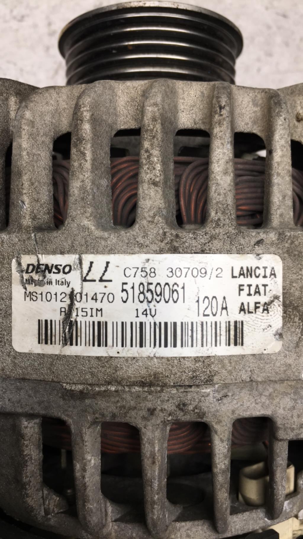 Alternatore ALFA ROMEO MITO PHASE 1  - 1