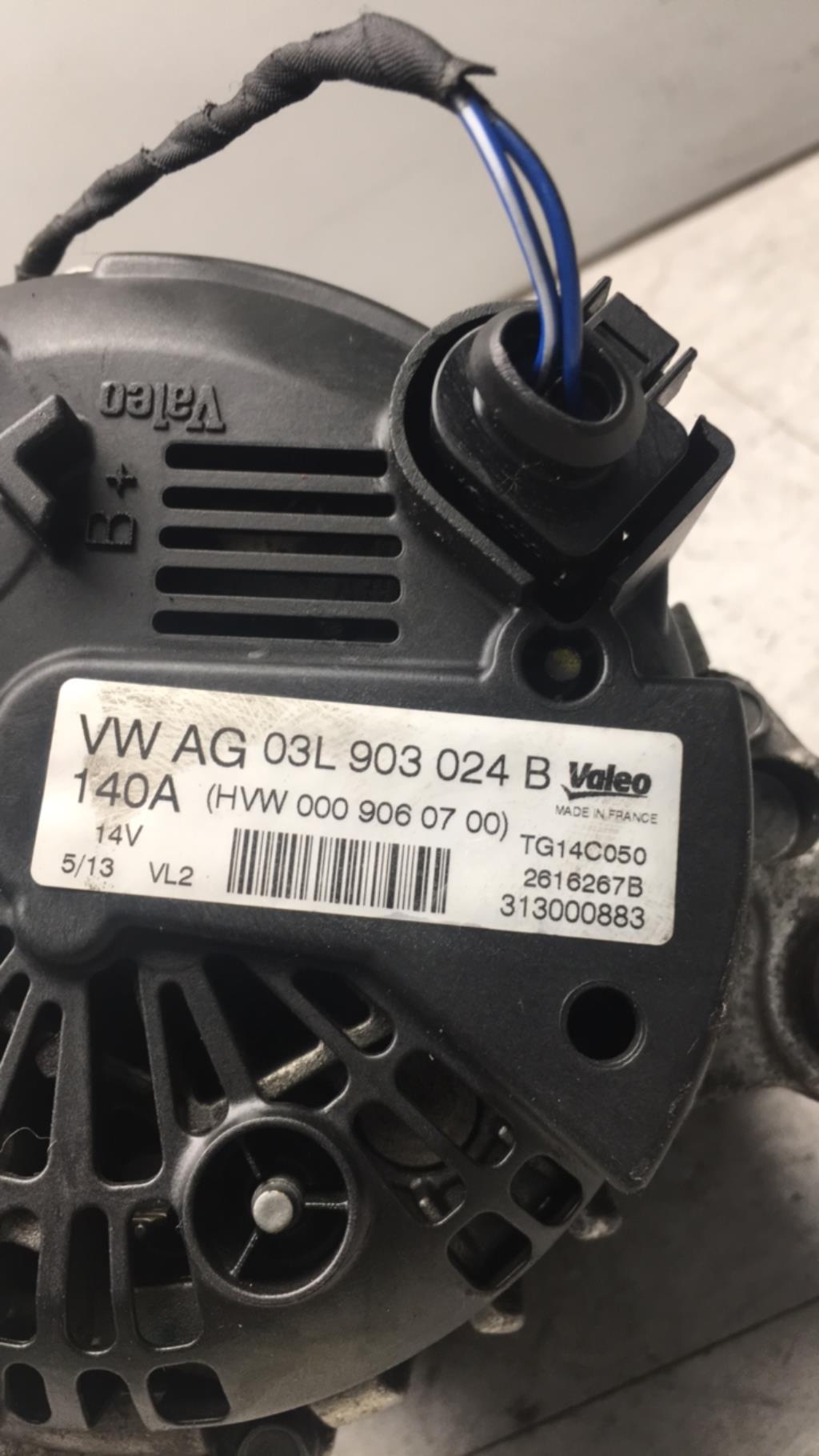 Alternatore VOLKSWAGEN CRAFTER 1 PHASE 2  - 1