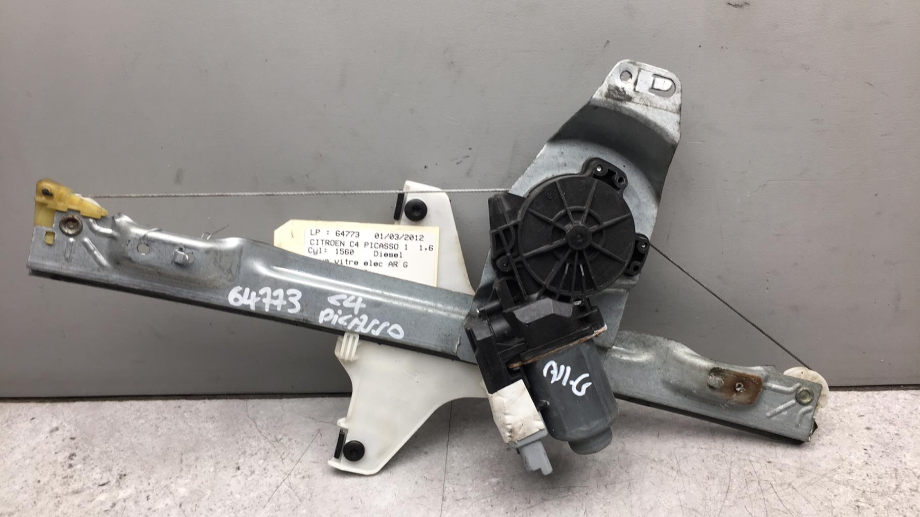 Alzacristalli elettrico posteriore sinistro CITROEN C4 PICASSO 1 Diésel - 1