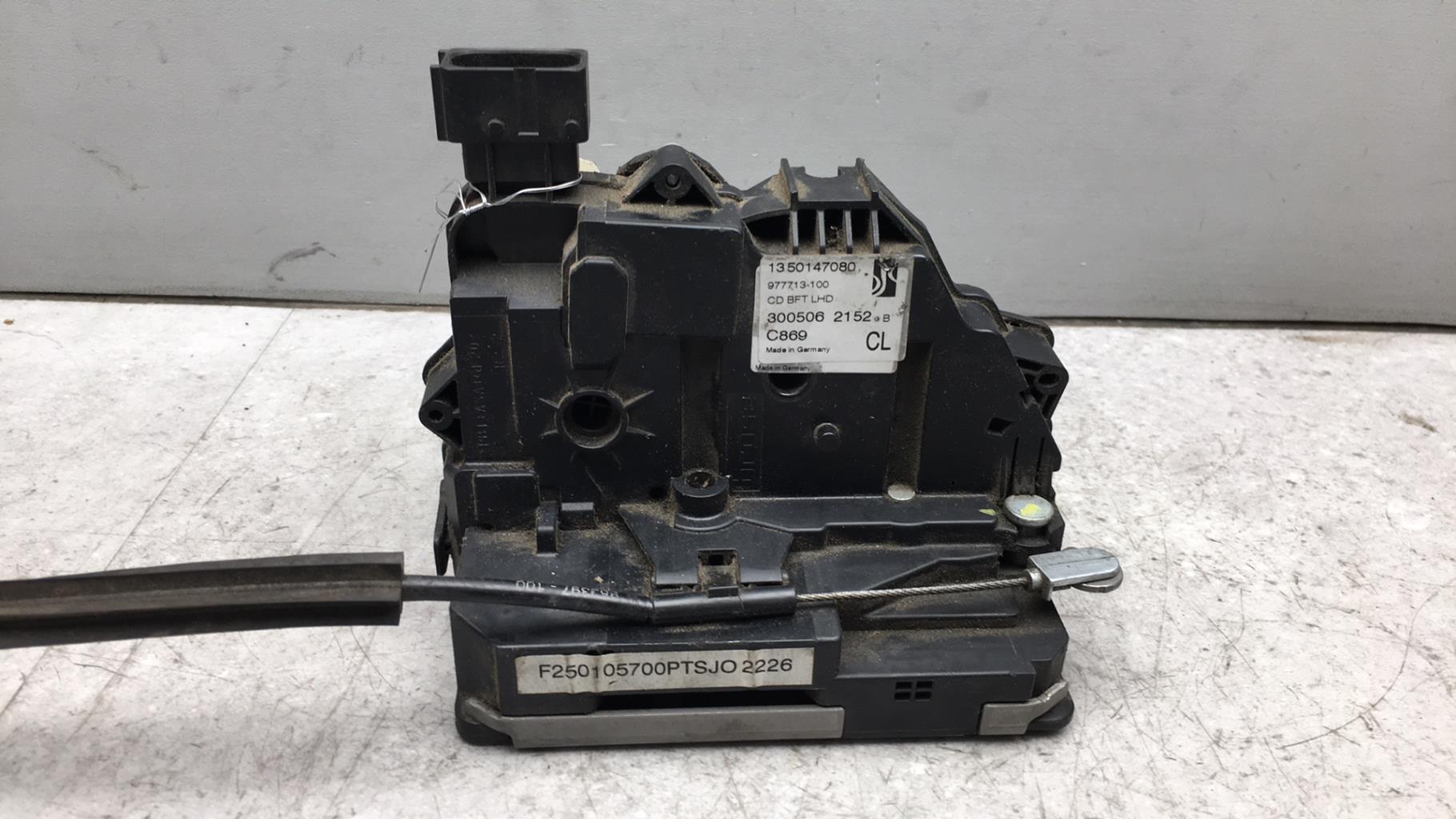 Serratura anteriore destra PEUGEOT BOXER 3 PHASE 1  - 1