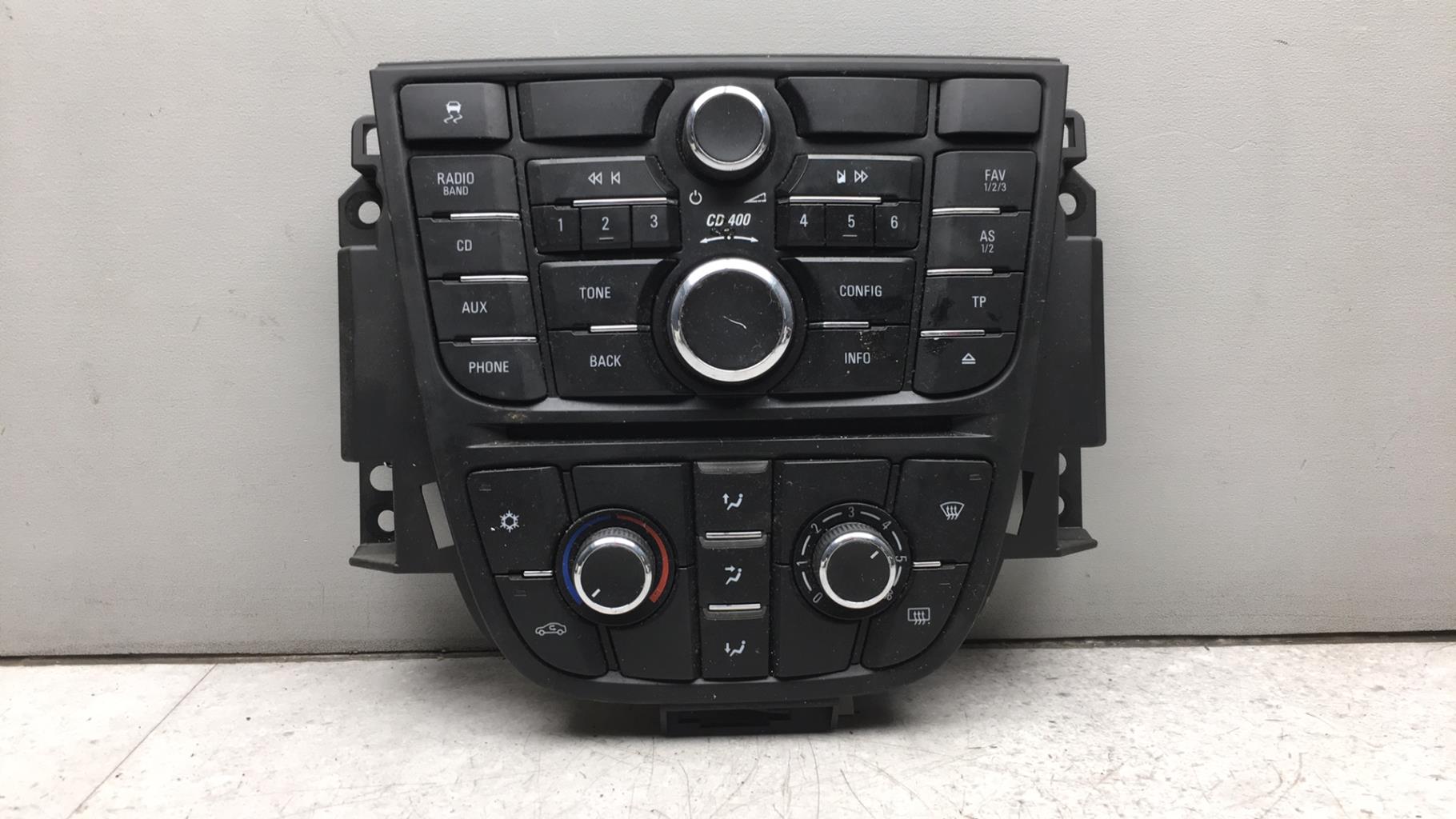 Commande chauffage OPEL ASTRA J PHASE 1  - 1