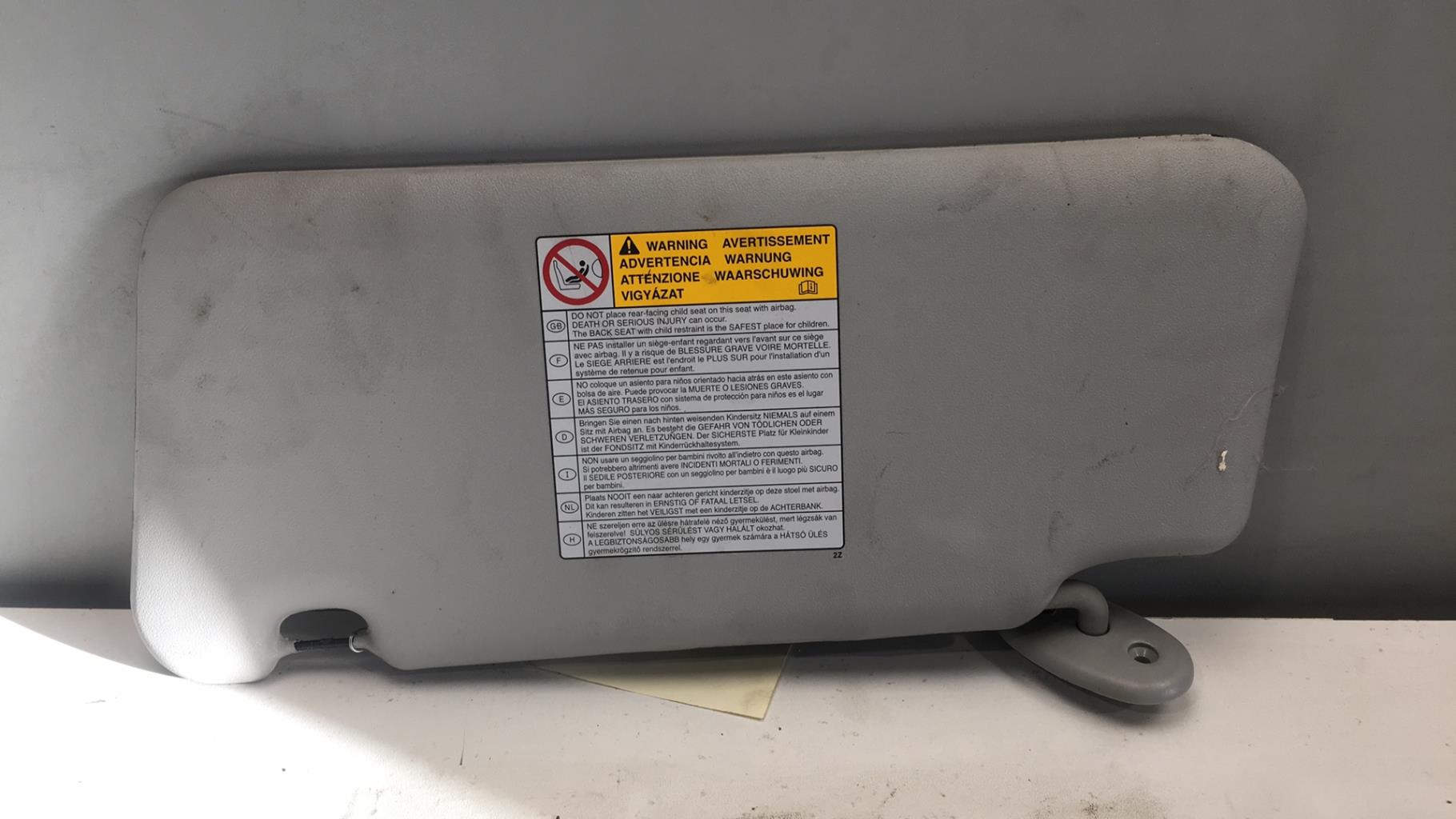 Visiera parasole destra SUZUKI GRAND VITARA 2 PHASE 1  - 1