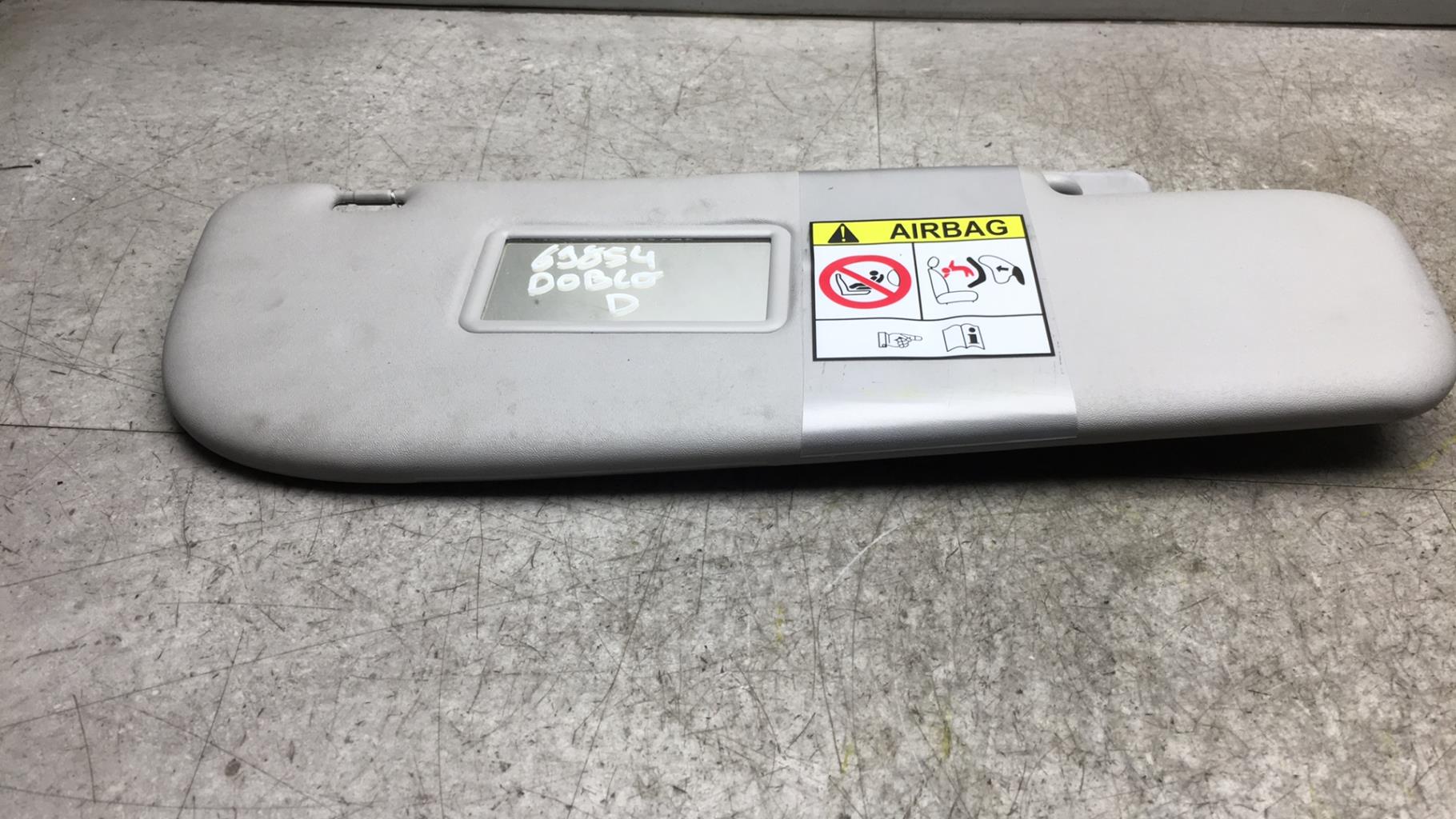 Visiera parasole destra FIAT DOBLO 2 PHASE 2 Gasolina/Gas natural - 1