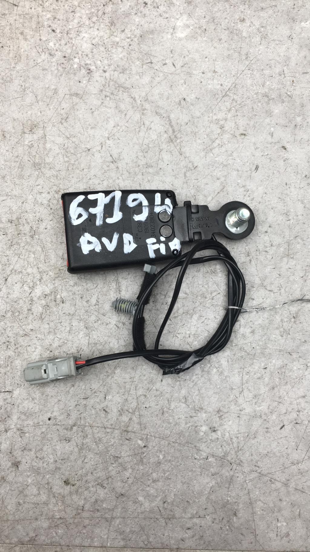 Aggancio cintura sicurezza anteriore destro FIAT 500 2 CABRIO PHASE 1 Gasolina - 1