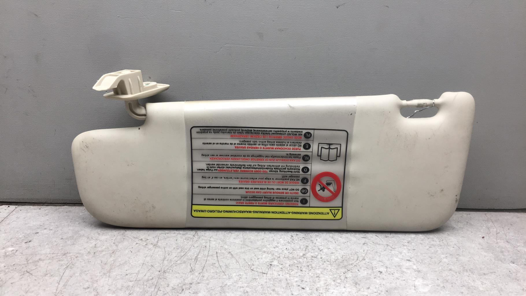 Visiera parasole destra FIAT 500 2 CABRIO PHASE 1 Gasolina - 1