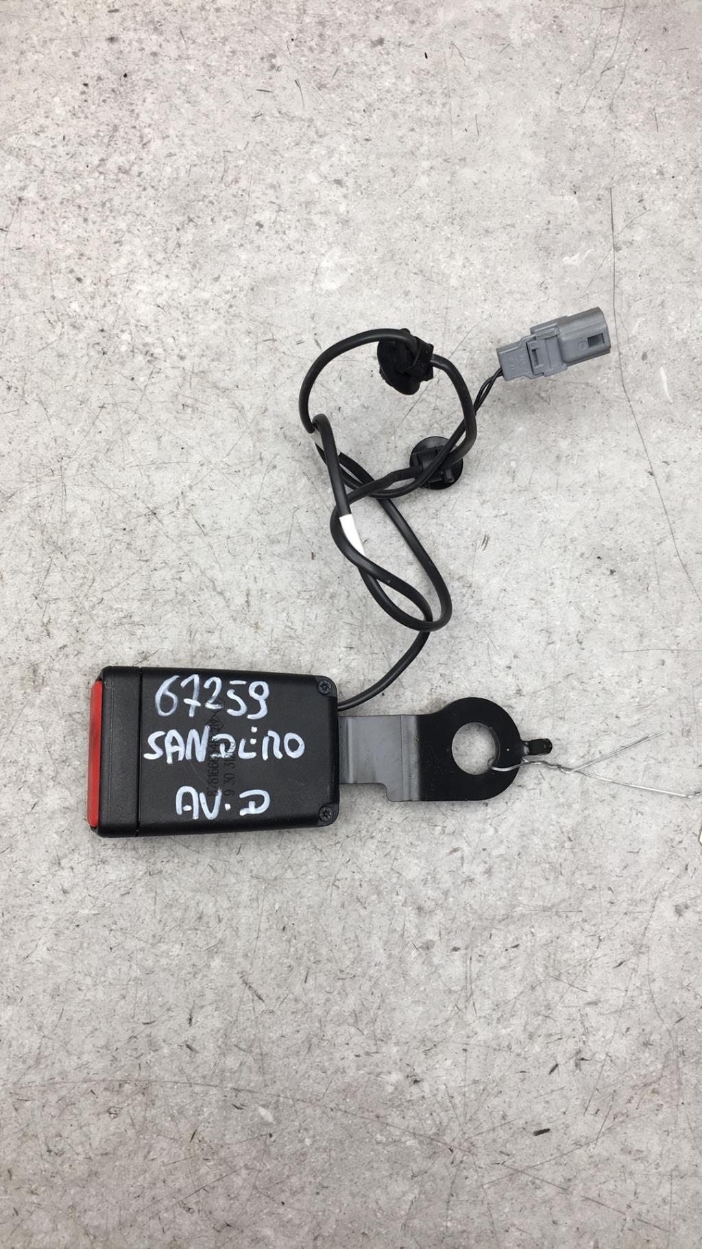 Aggancio cintura sicurezza anteriore destro DACIA SANDERO 2 PHASE 2  - 1