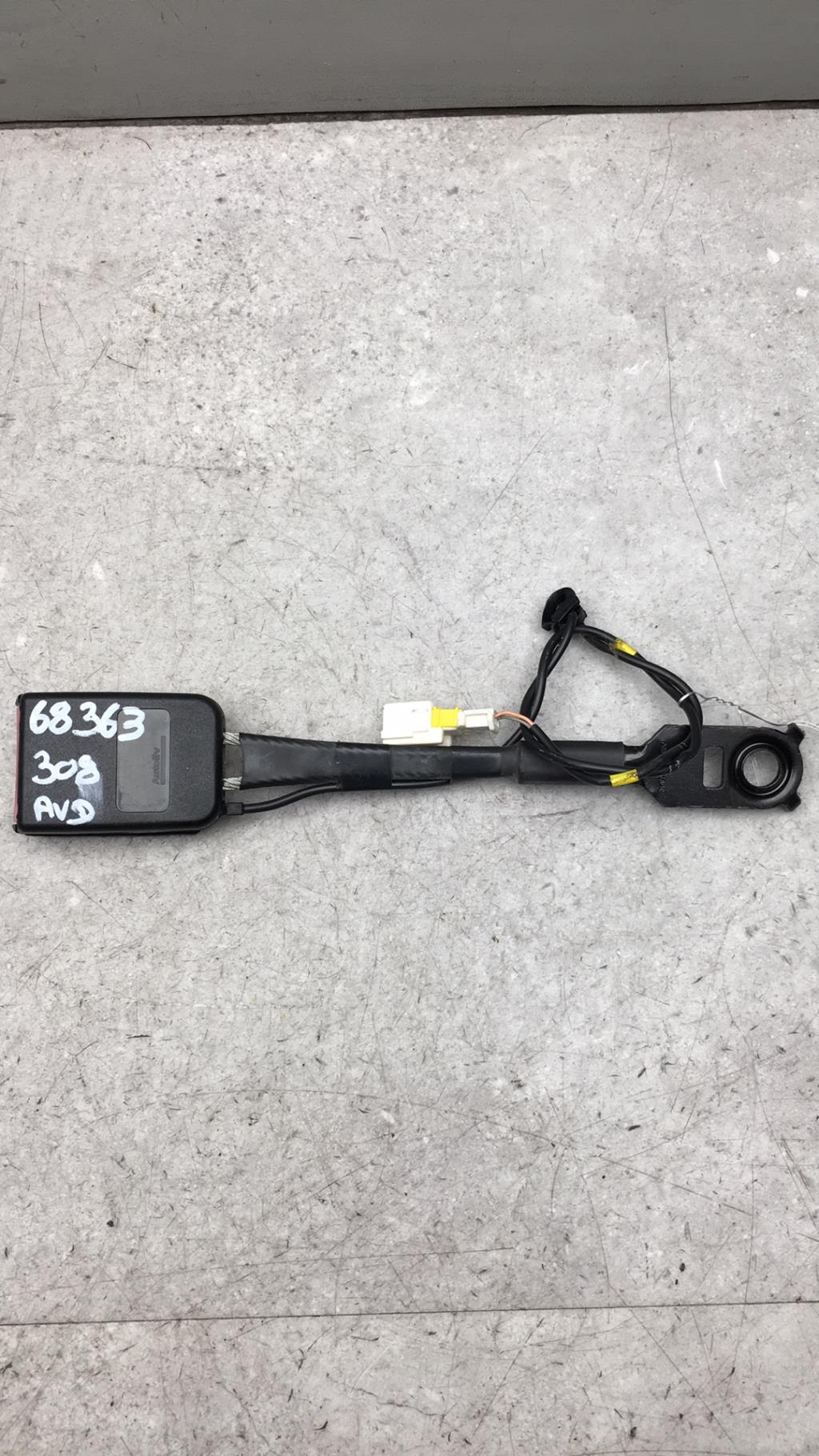 Aggancio cintura sicurezza anteriore destro PEUGEOT 308 1 SW PHASE 2 BREAK  - 1