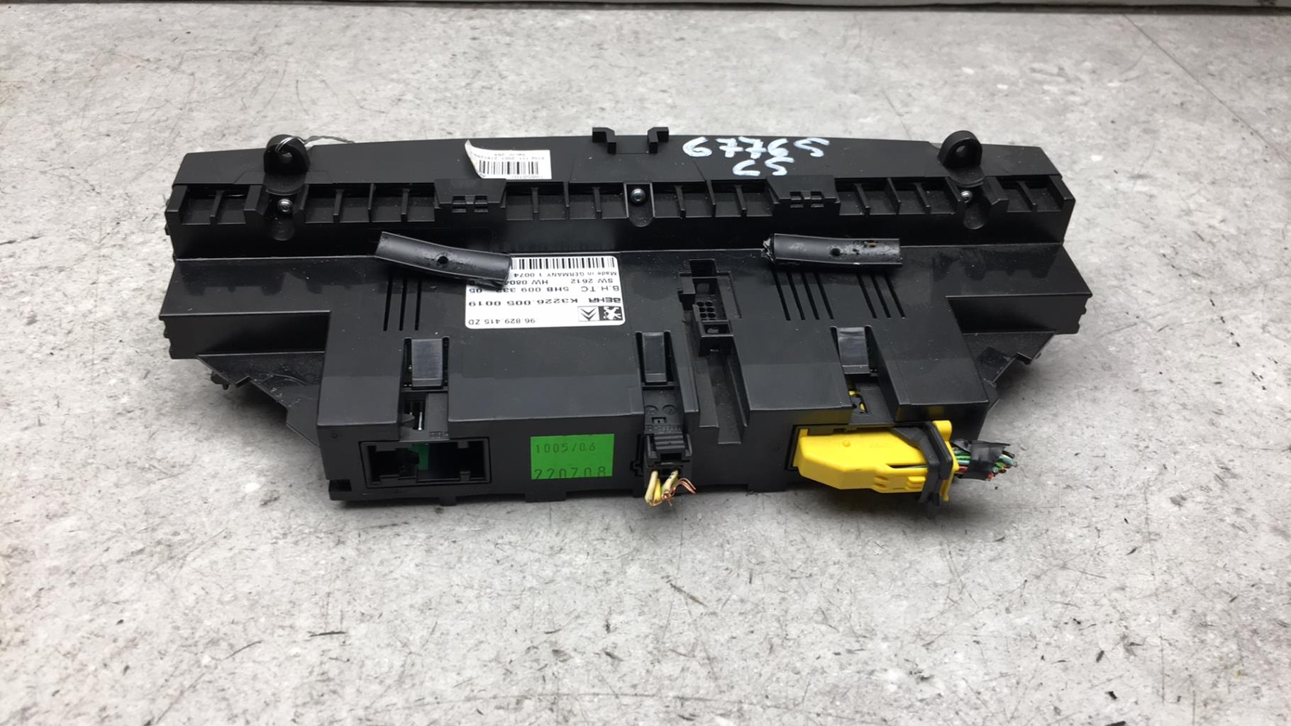 Commande chauffage CITROEN C5 2 Diesel - 1