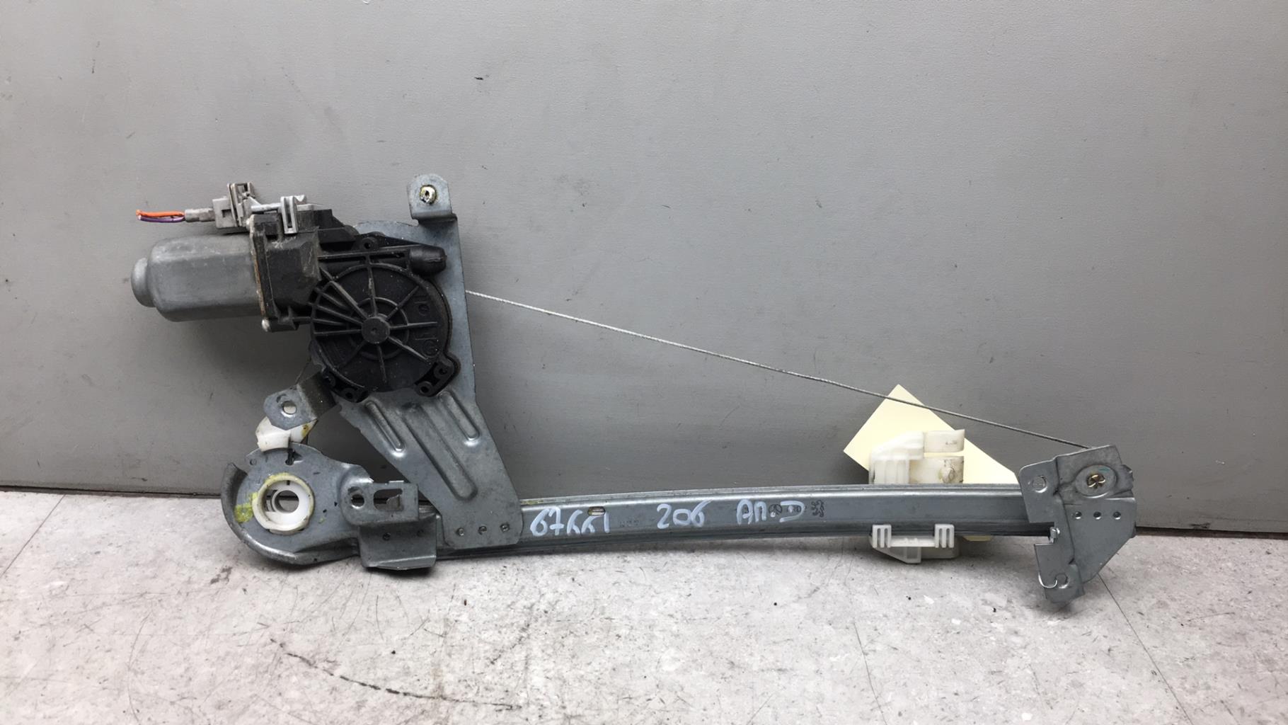 Alzacristalli elettrico posteriore destro PEUGEOT 206 PHASE 1 Gasolina - 1