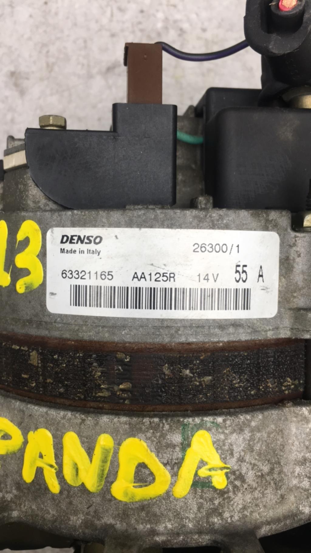Alternatore FIAT PANDA 1 PHASE 2  - 1