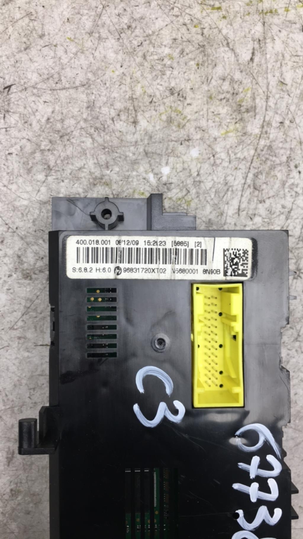 Commande chauffage CITROEN C3 2 PHASE 1  - 1