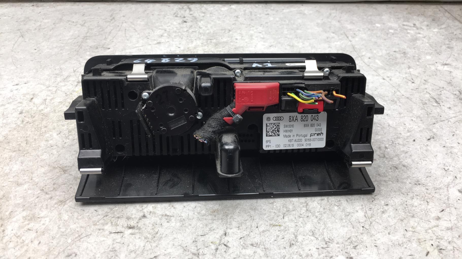 Commande chauffage AUDI A1 1 SPORTBACK PHASE 2 Essence - 1