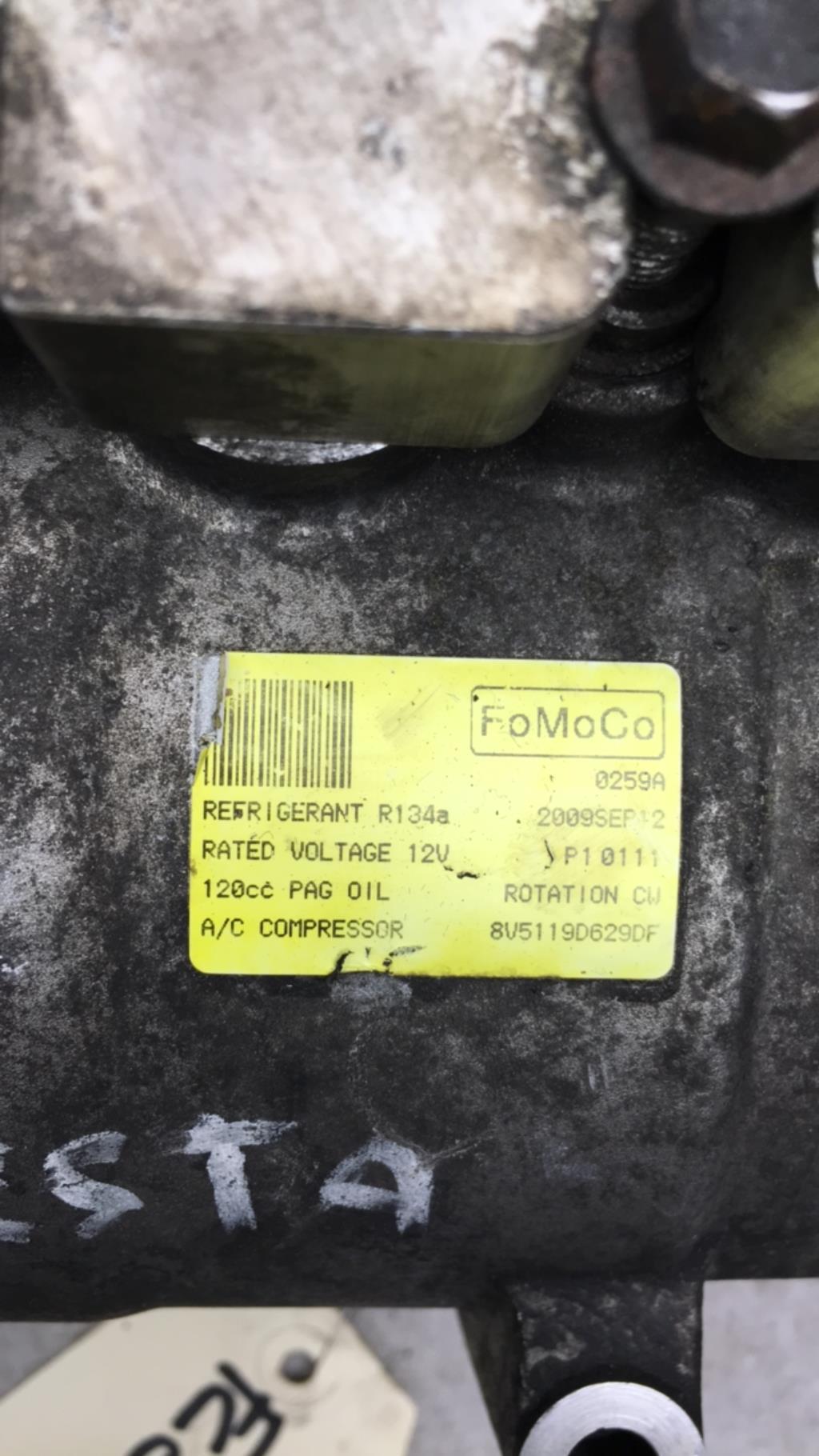 Compressore clima FORD FIESTA 6 PHASE 1 Diésel - 1