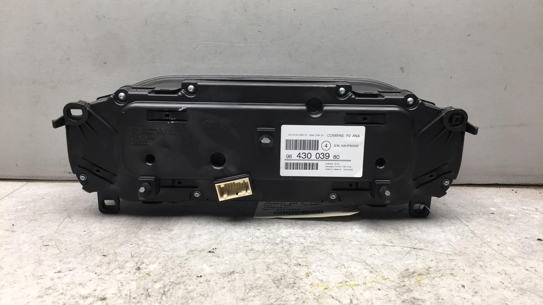 Compteur PEUGEOT 208 2 Diesel - 1