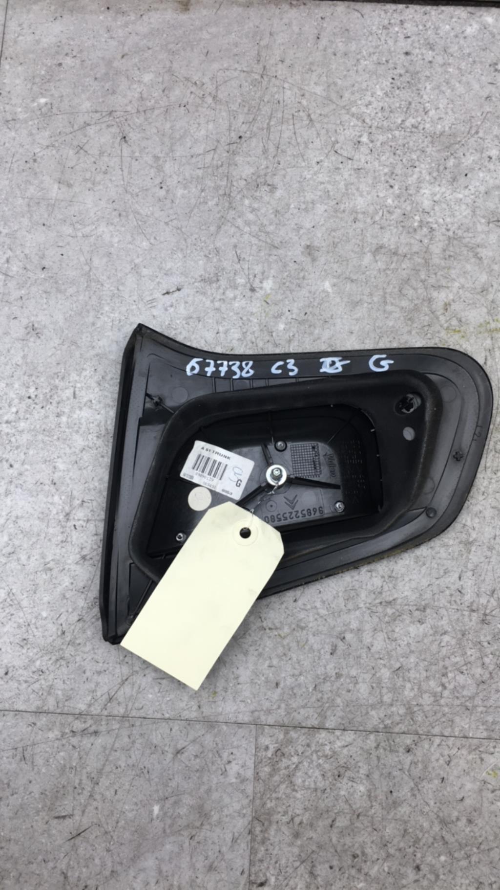 Feu arriere secondaire gauche (feux) CITROEN C3 2 PHASE 1  - 1