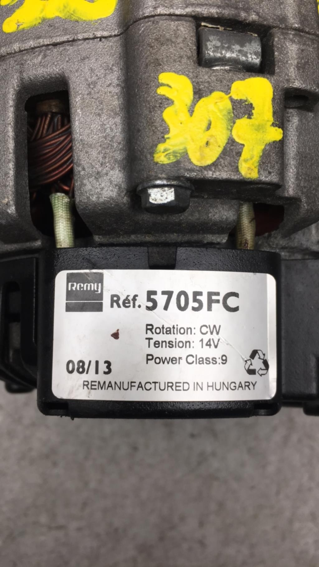 Alternatore PEUGEOT 307 PHASE 1 Gasolina - 1