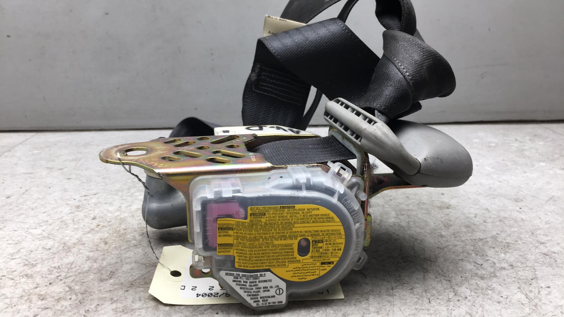 Cintura di sicurezza anteriore destra TOYOTA RAV4 2 PHASE 2 Diésel - 1