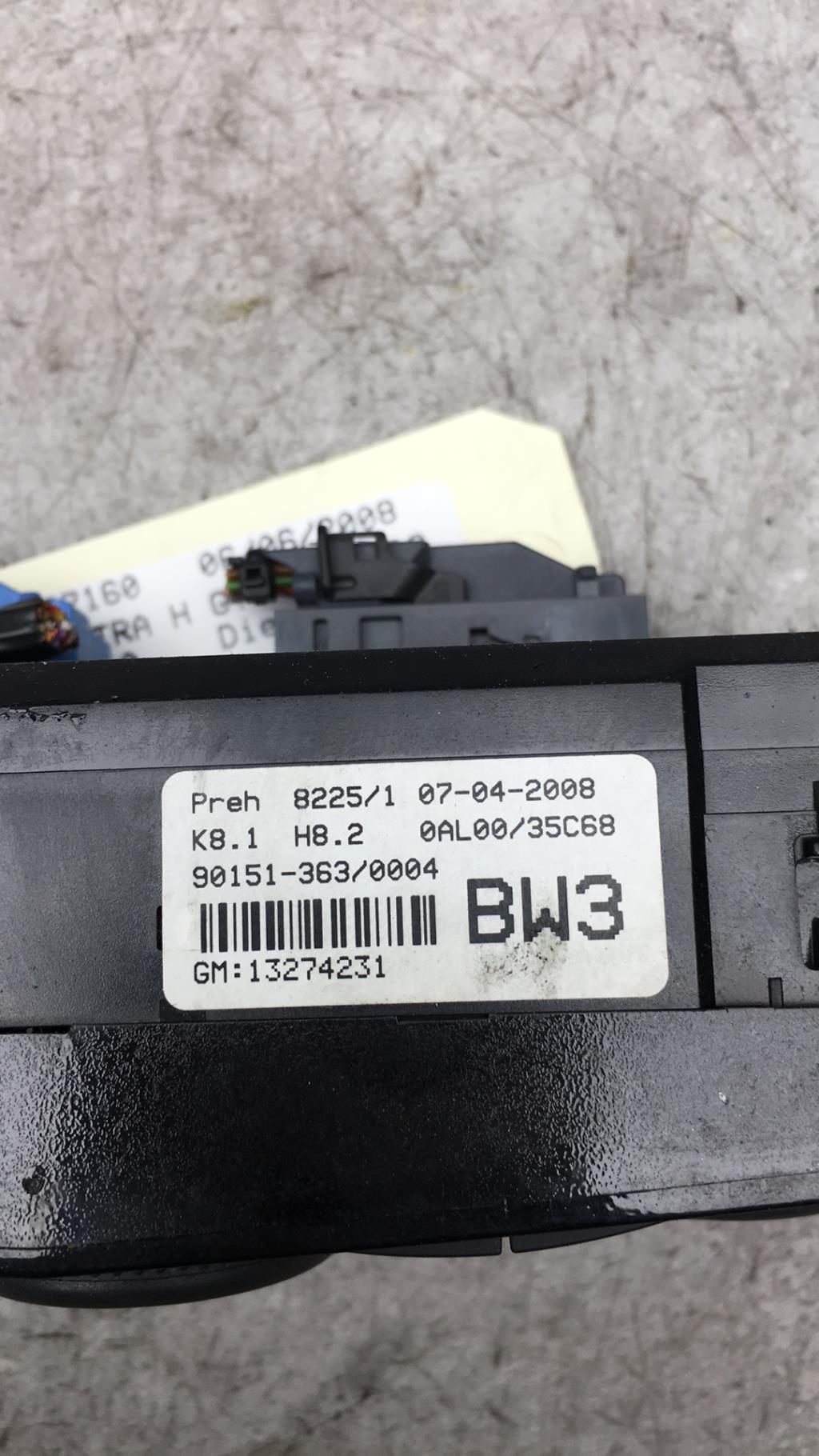 Commande chauffage OPEL ASTRA H GTC PHASE 2 Diesel - 1