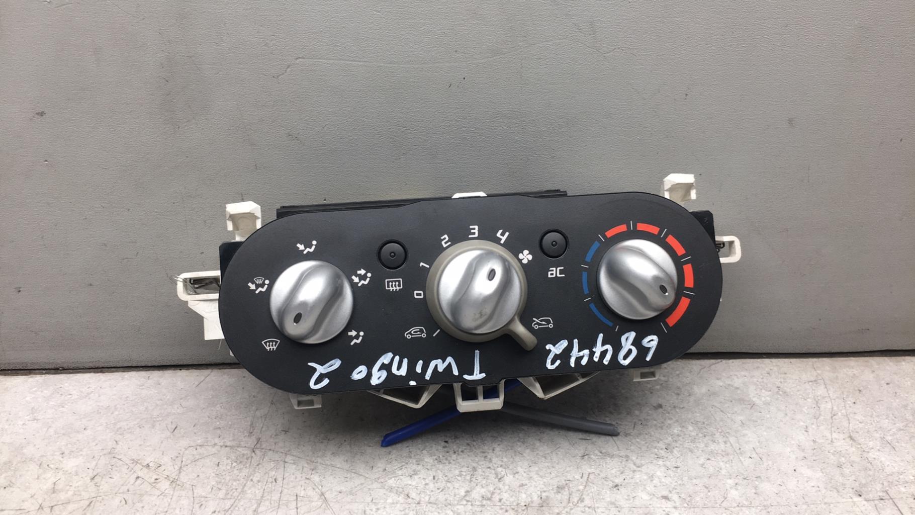 Commande chauffage RENAULT TWINGO 2 PHASE 1  - 1