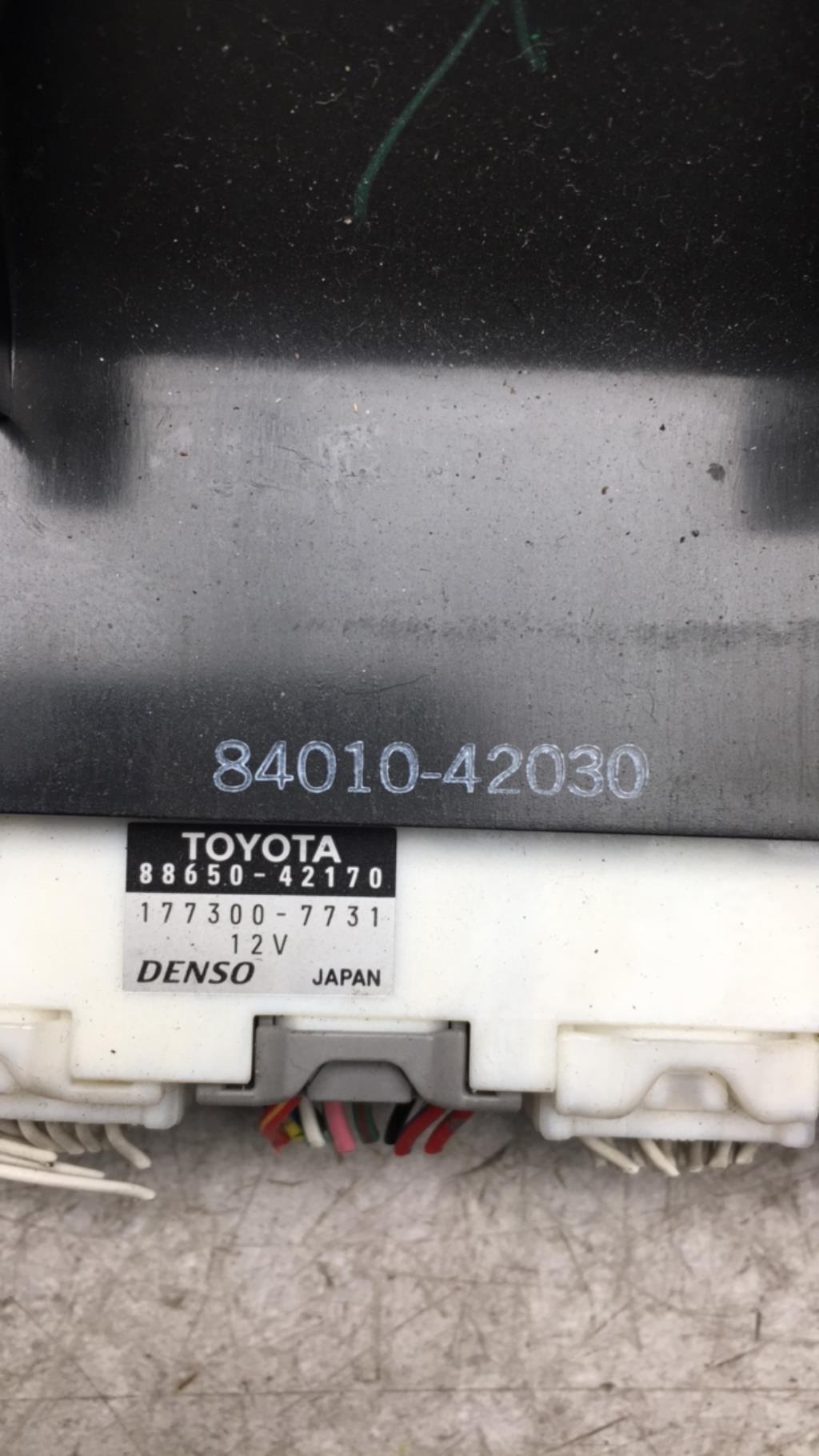 Commande chauffage TOYOTA RAV4 2 PHASE 2 Diesel - 1