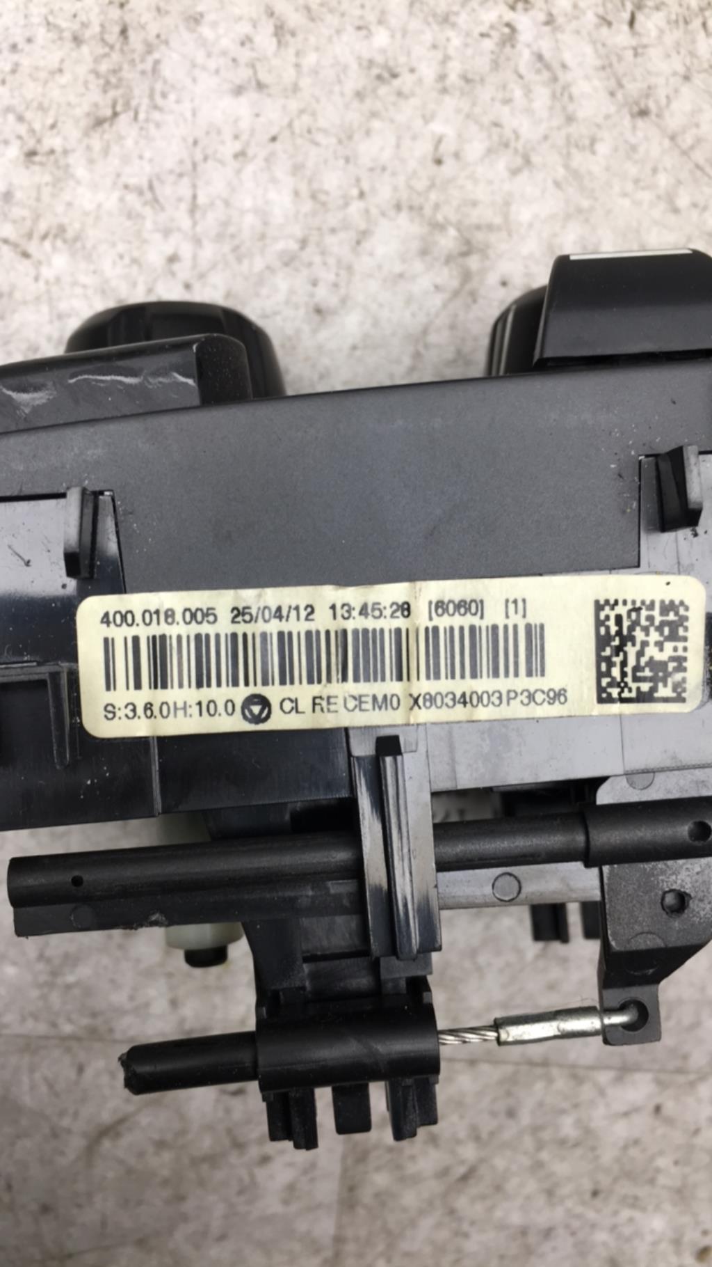 Commande chauffage CITROEN C3 2 PHASE 1  - 1