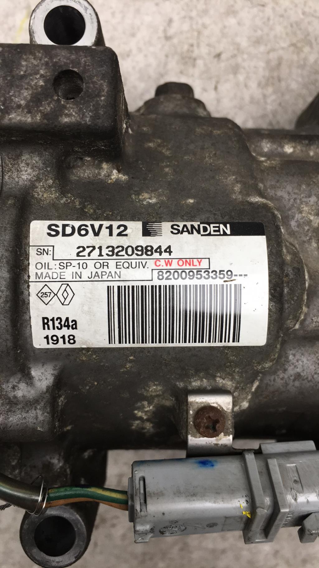 Compresseur clim RENAULT CLIO 3 PHASE 1 BREAK  - 1